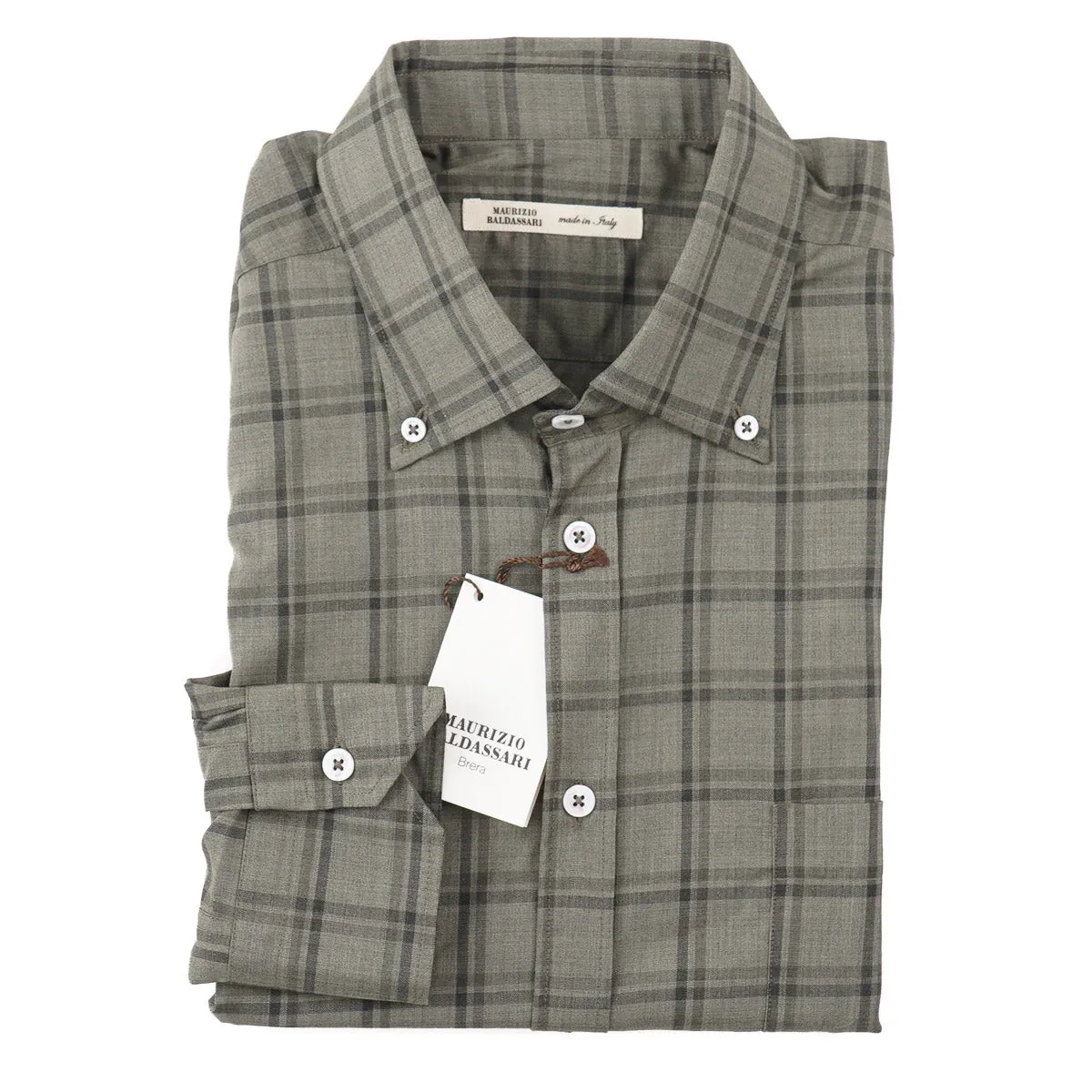 Maurizio Baldassari Lightweight Wool Shirt