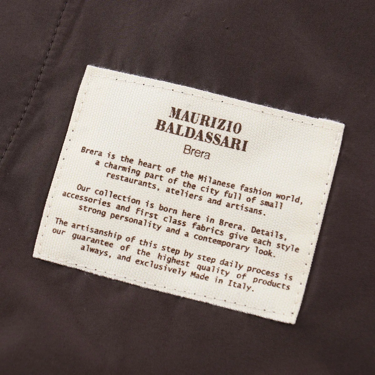 Maurizio Baldassari Quilted Cashmere Overshirt