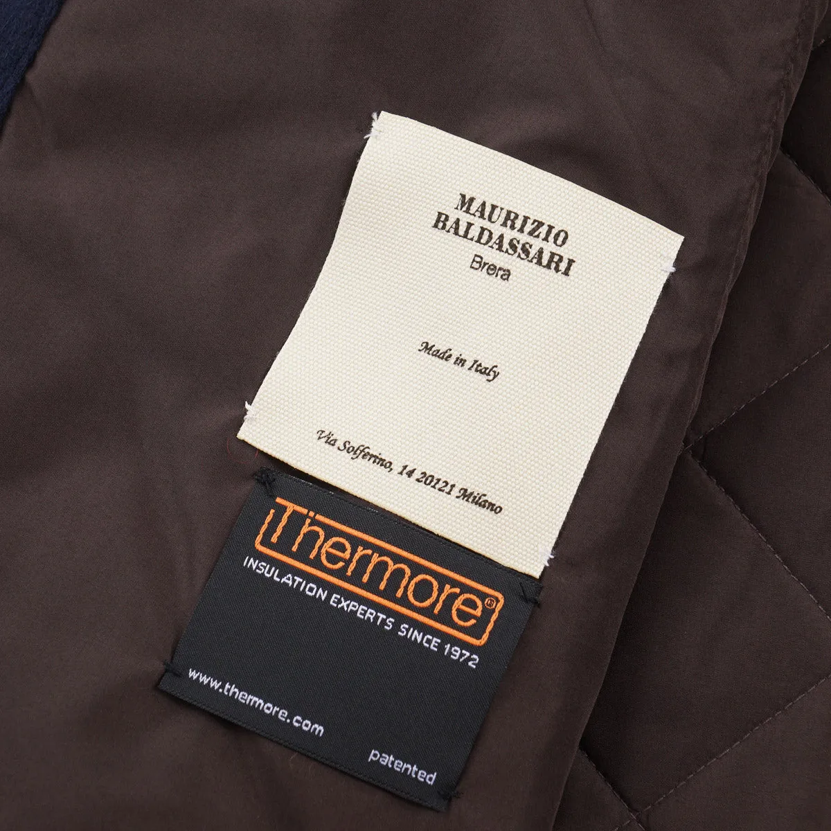 Maurizio Baldassari Quilted Cashmere Overshirt