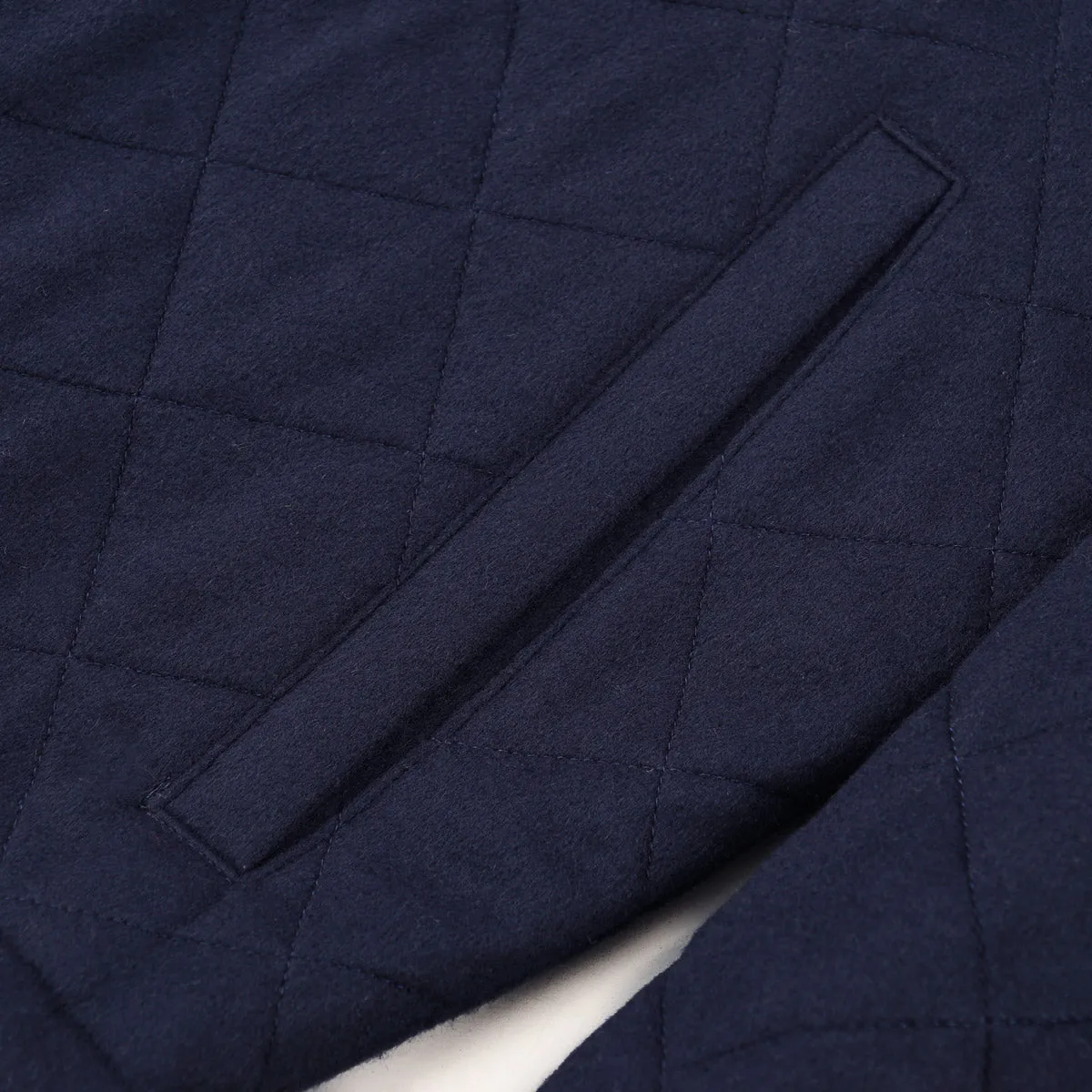 Maurizio Baldassari Quilted Cashmere Overshirt
