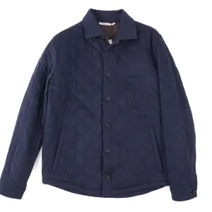 Maurizio Baldassari Quilted Cashmere Overshirt