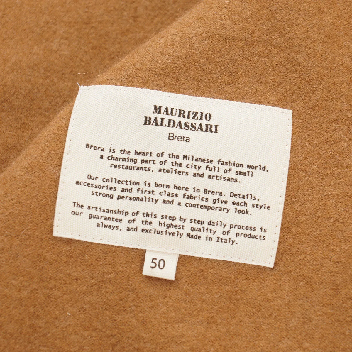 Maurizio Baldassari Solferino Cashmere Overshirt