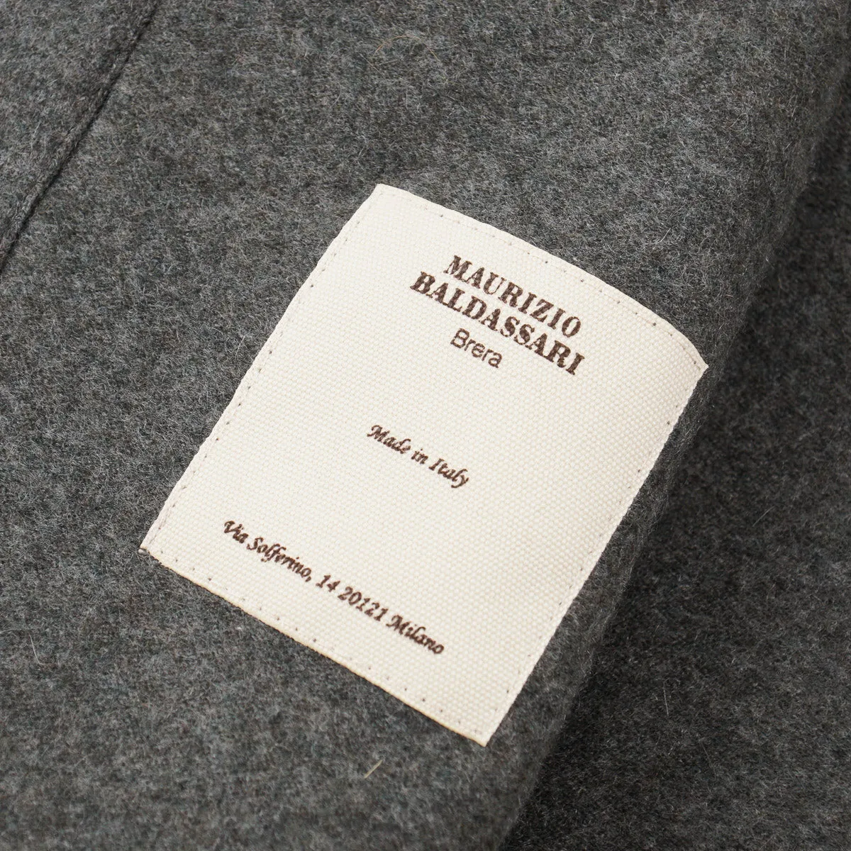 Maurizio Baldassari Solferino Cashmere Overshirt