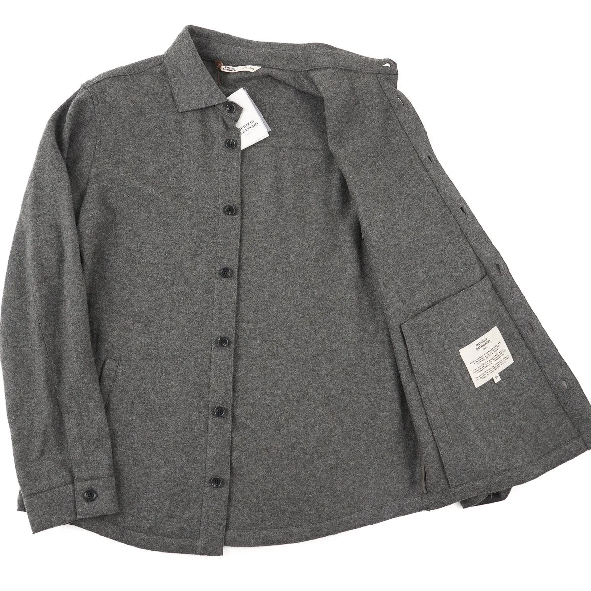 Maurizio Baldassari Solferino Cashmere Overshirt