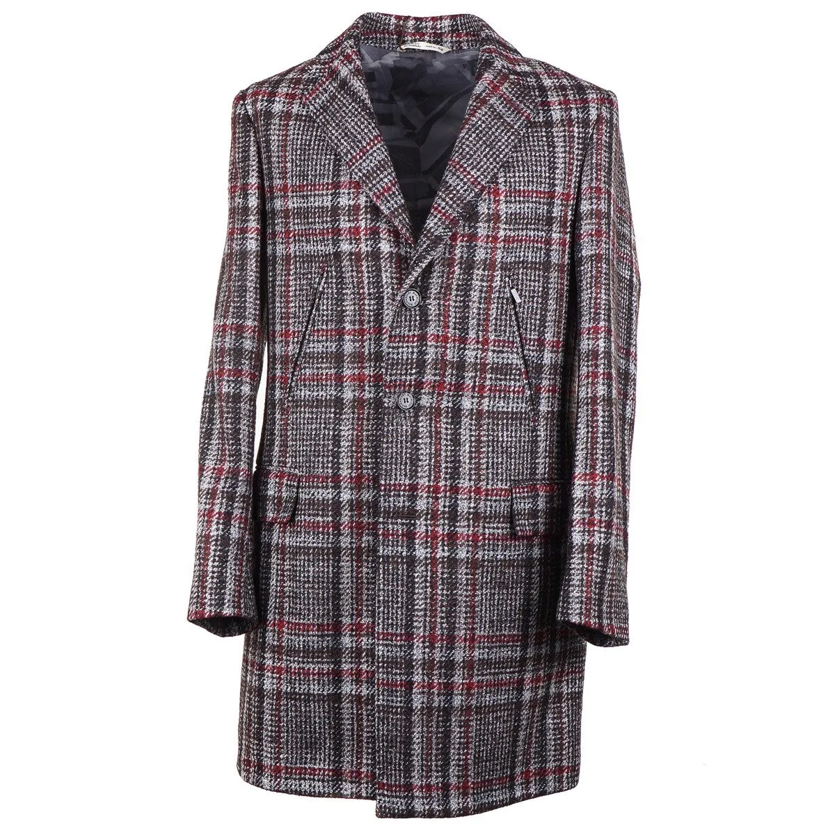 Maurizio Baldassari Wool-Alpaca City Coat