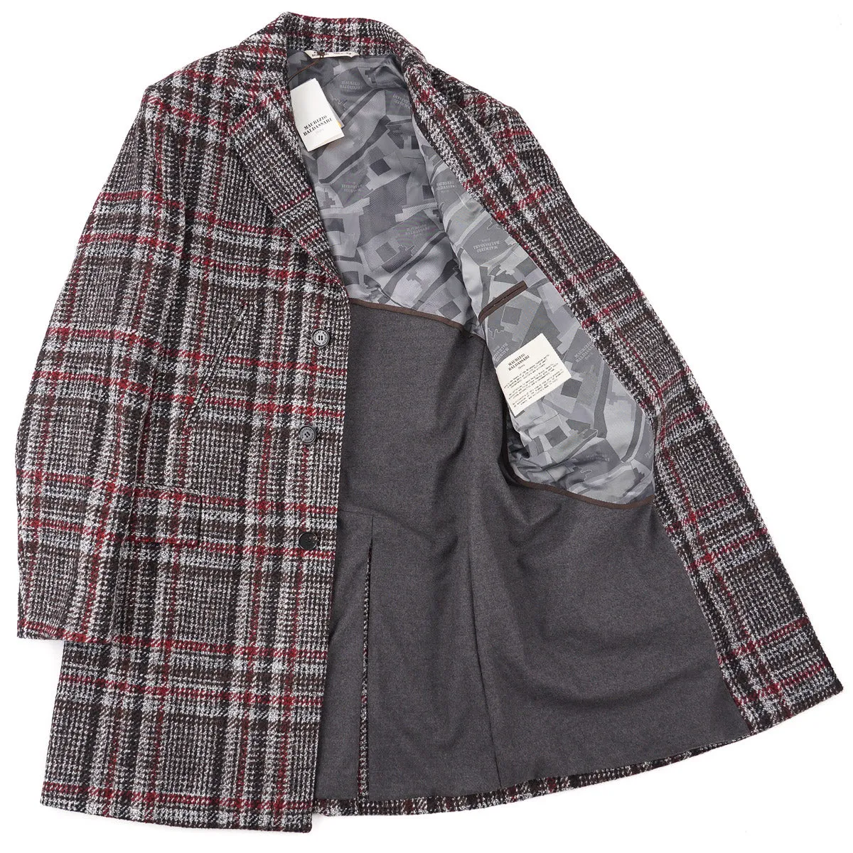 Maurizio Baldassari Wool-Alpaca City Coat