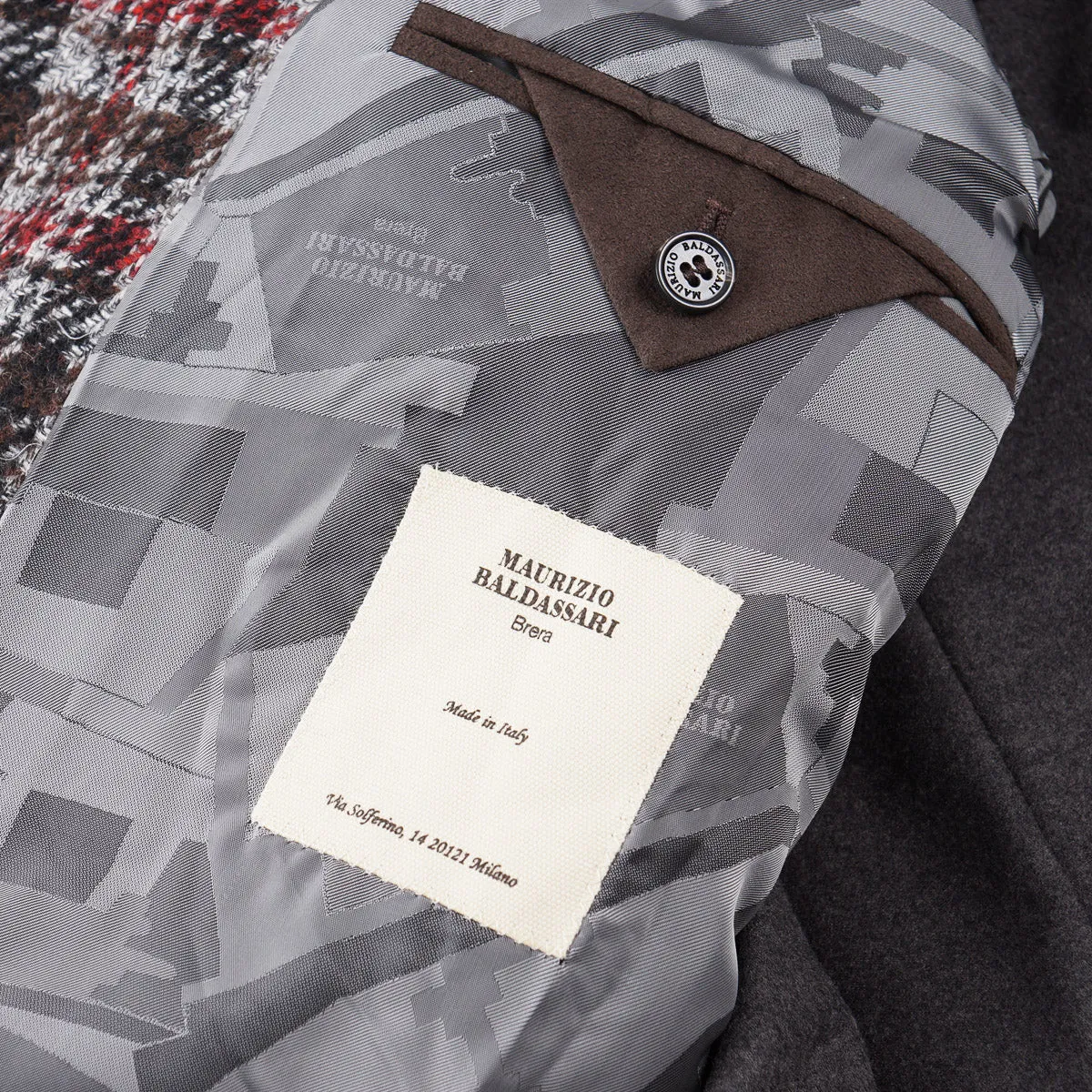 Maurizio Baldassari Wool-Alpaca City Coat