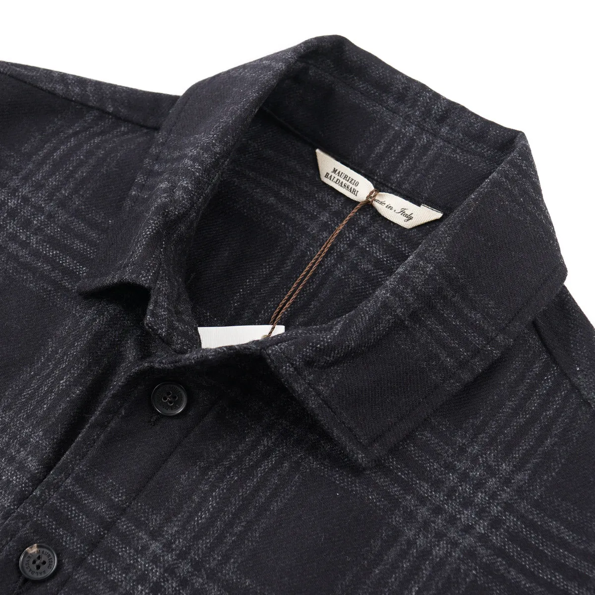 Maurizio Baldassari Wool-Cashmere Overshirt