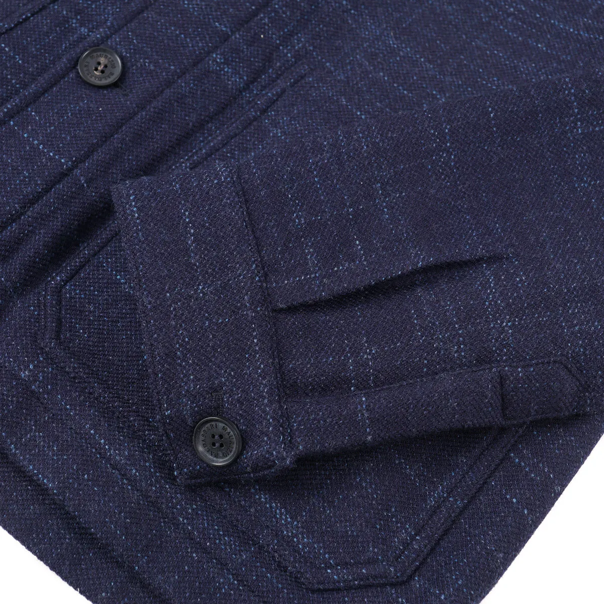 Maurizio Baldassari Wool Chore Jacket