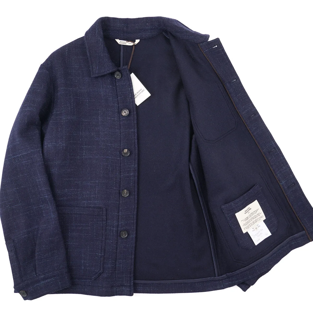 Maurizio Baldassari Wool Chore Jacket