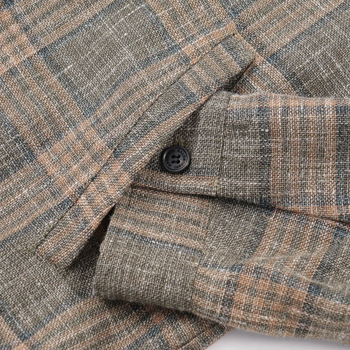 Maurizio Baldassari Wool-Silk-Linen Overshirt