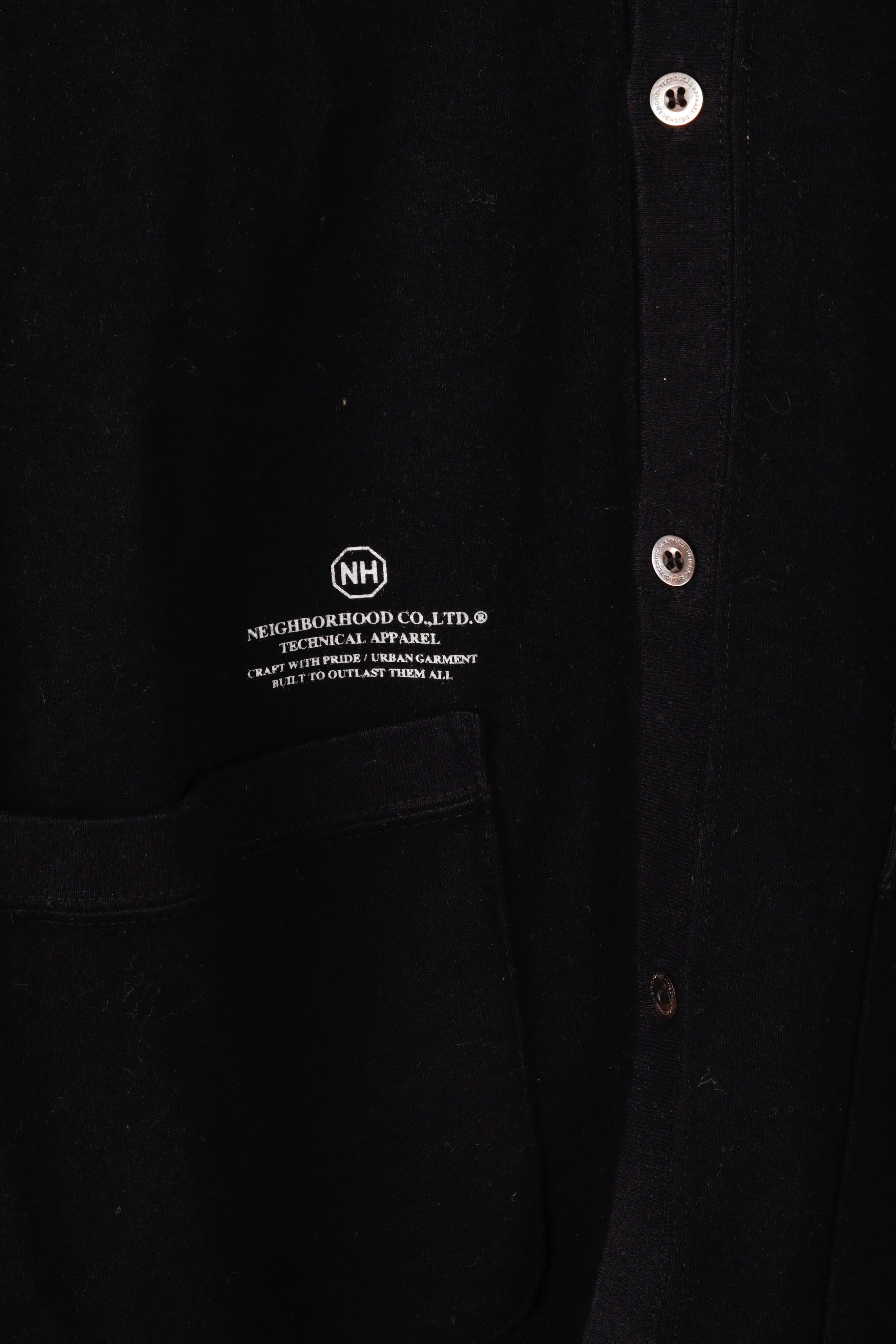 Neighborhood FW11 'Plain C' Cardigan Sweater Black (2011)