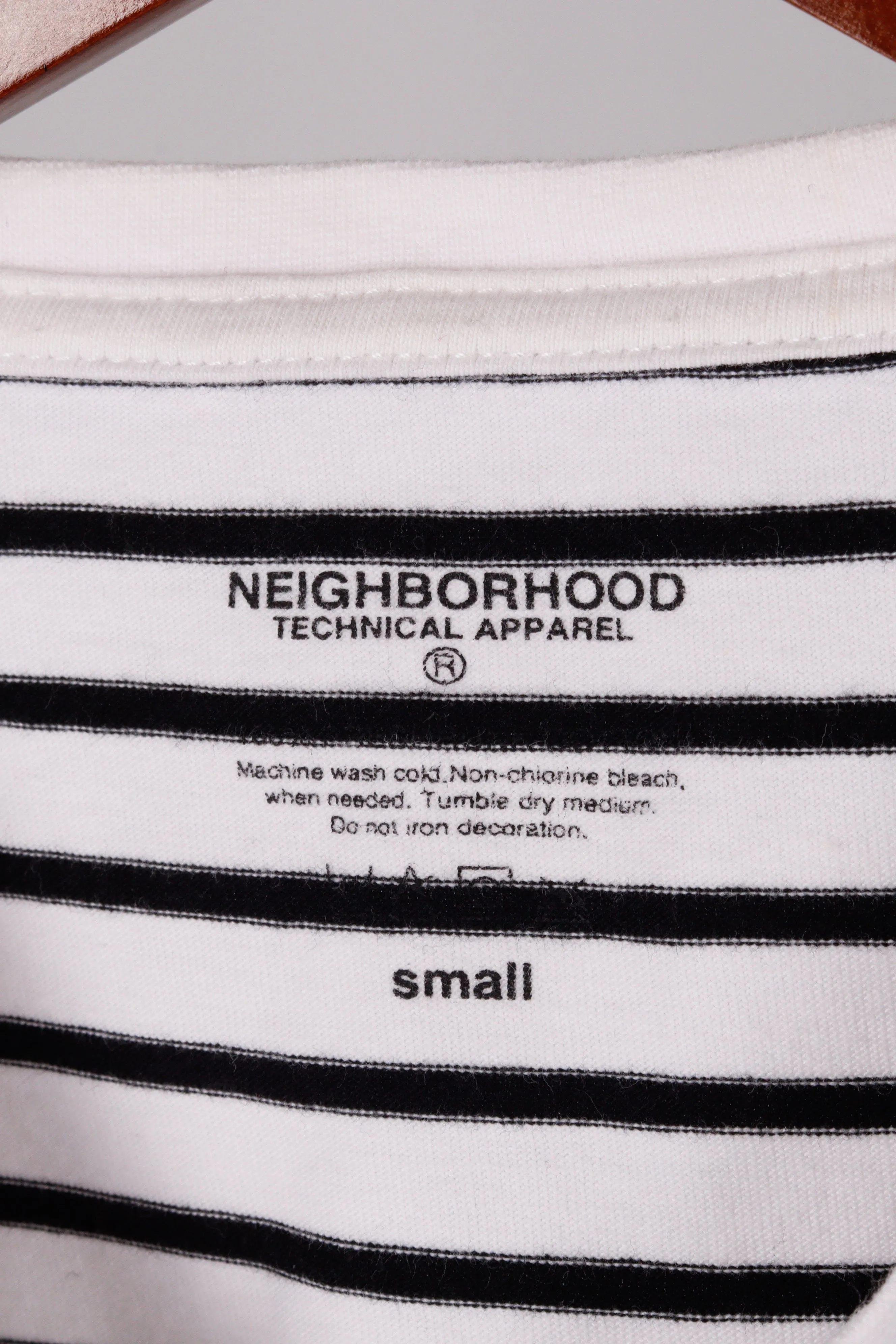 Neighborhood SS14 'Striped' V-Neck Shirt (2014)