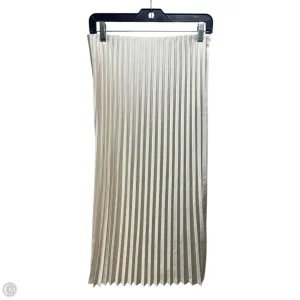 Pleated Skirt Maxi By J. Crew In Cream. Size: Xs