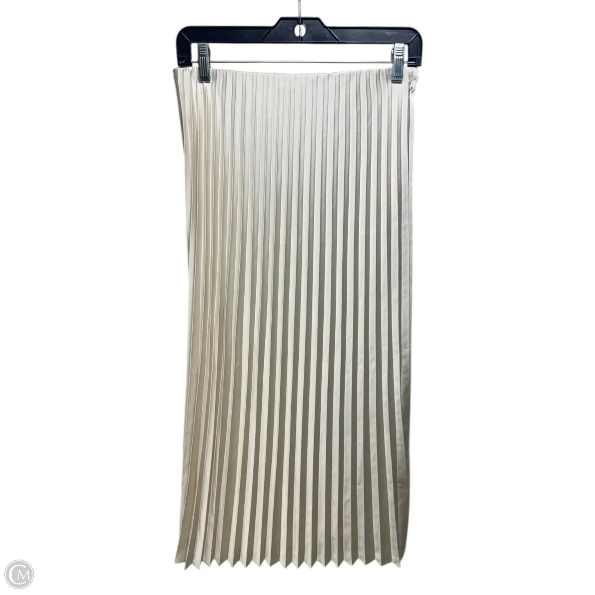 Pleated Skirt Maxi By J. Crew In Cream. Size: Xs