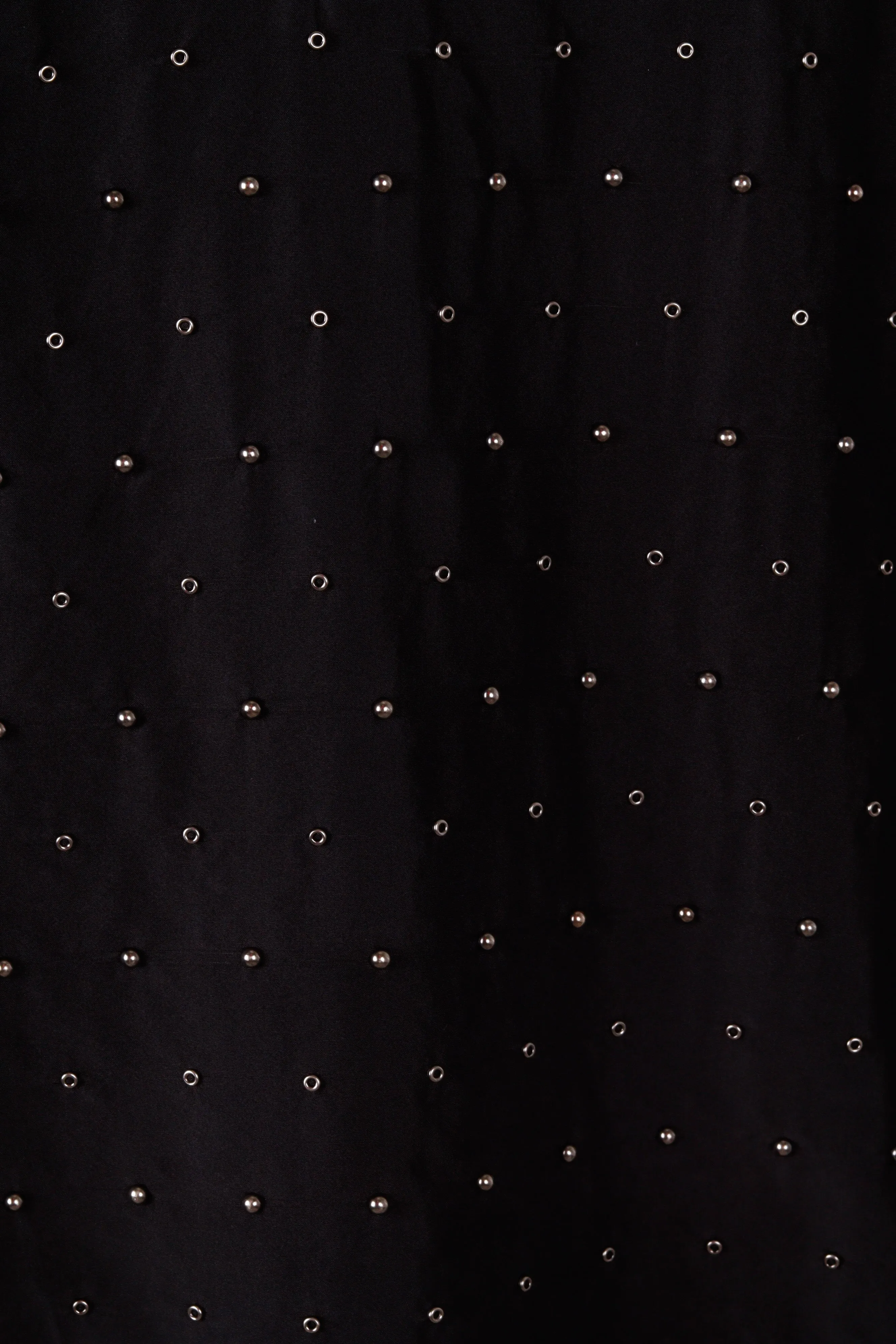 Prada SS12 'Studded V-Neck' Silk Shirt Black (2012)