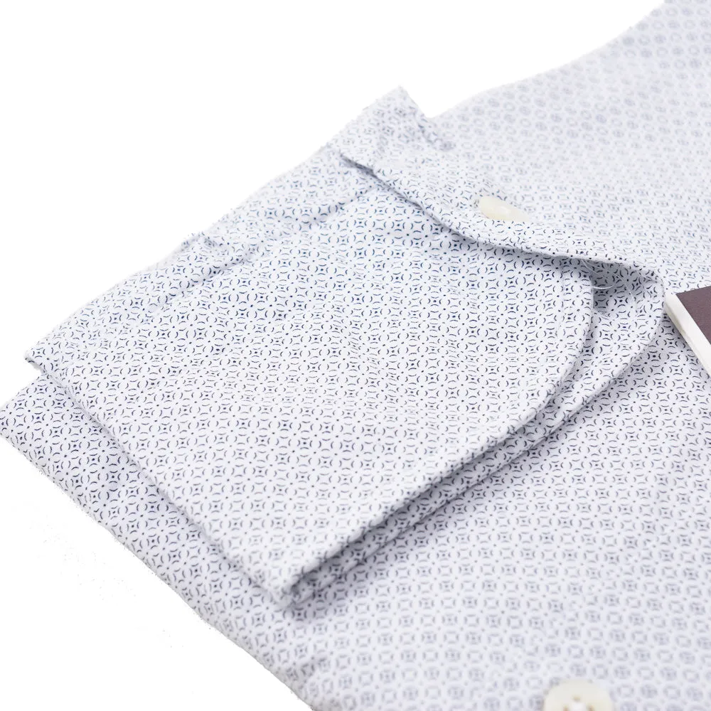 Roda Jacquard Print Cotton Shirt