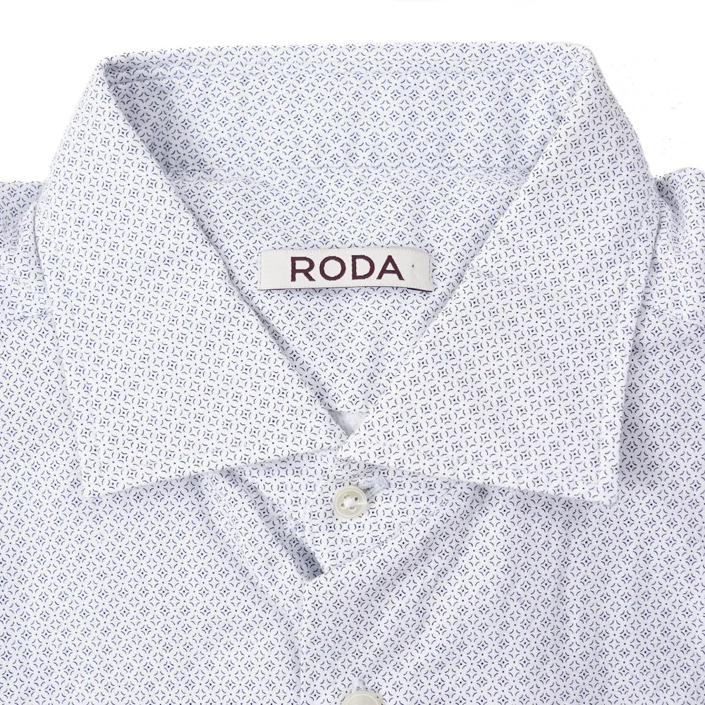 Roda Jacquard Print Cotton Shirt