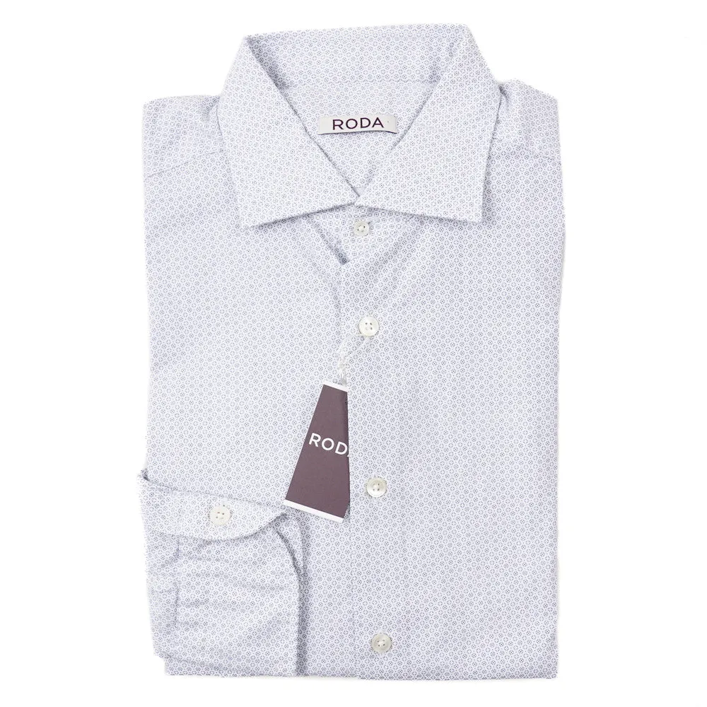 Roda Jacquard Print Cotton Shirt