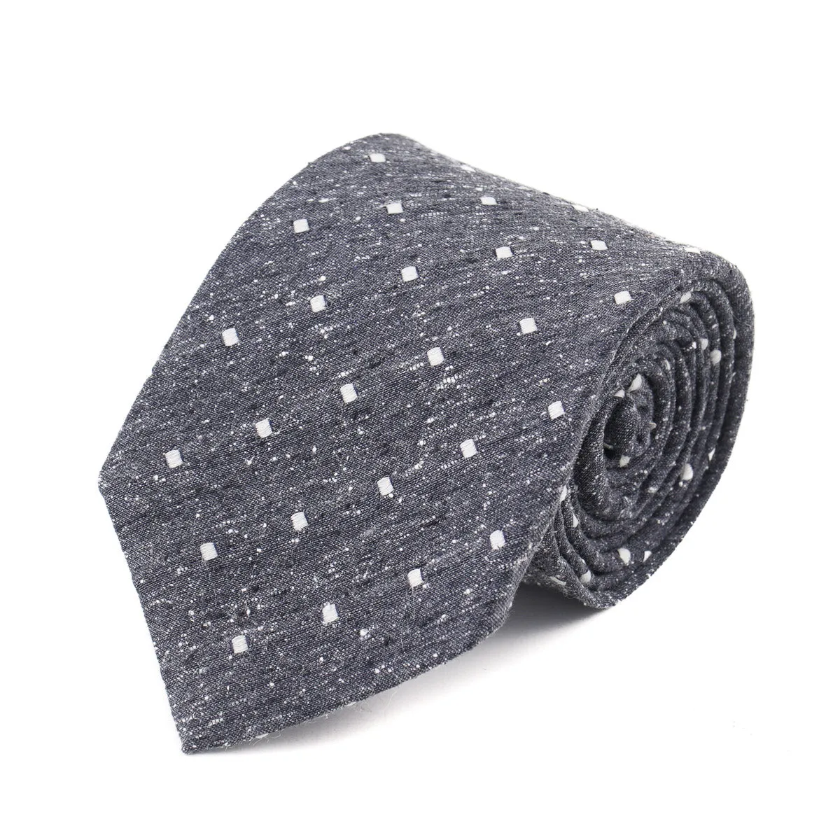Roda Mlange Silk and Wool Tie