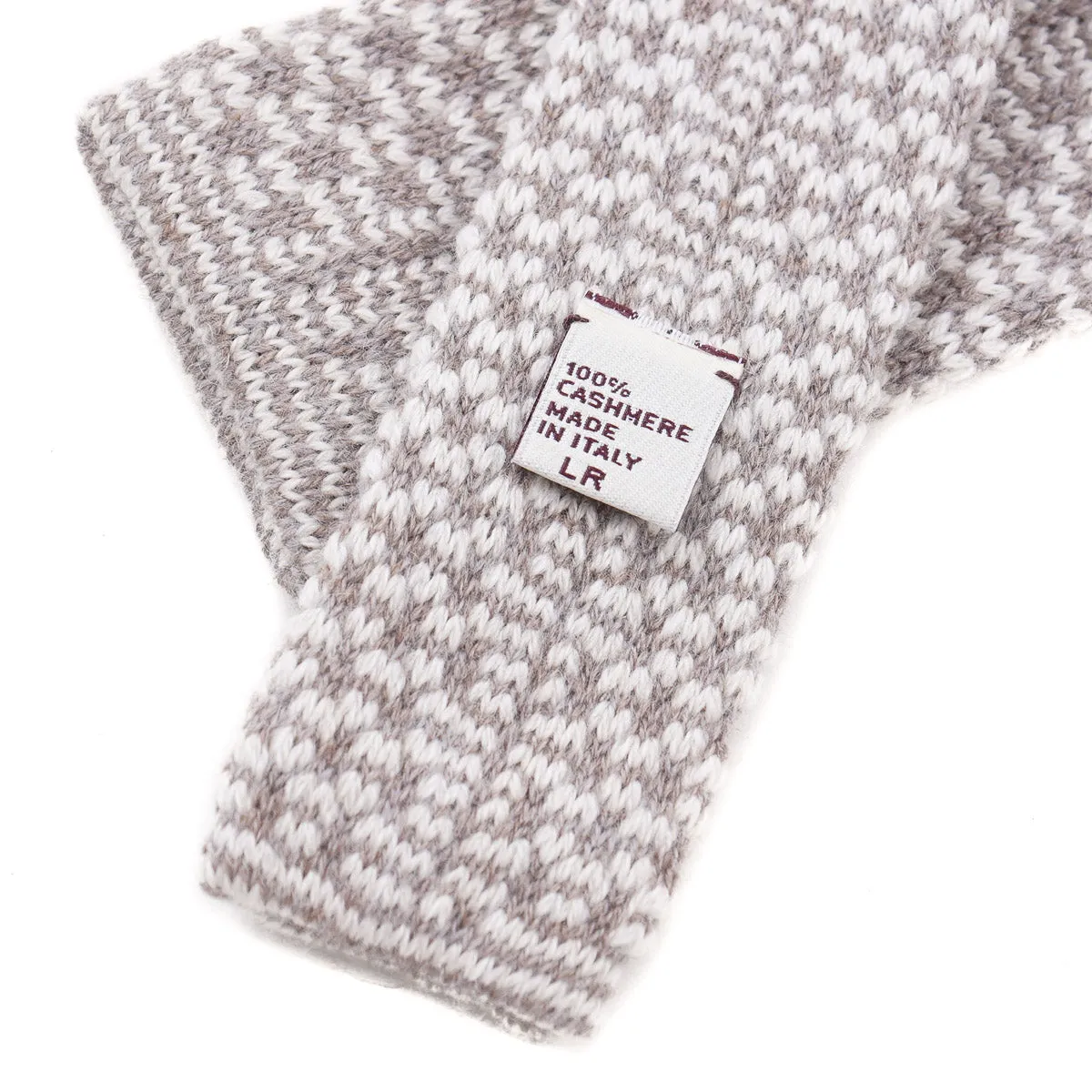 Roda Patterned Knit Cashmere Tie
