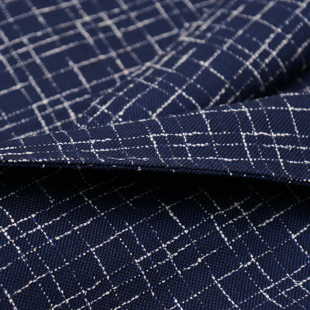 Roda Woven Check Wool and Silk Suit