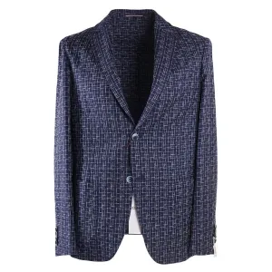 Roda Woven Check Wool and Silk Suit