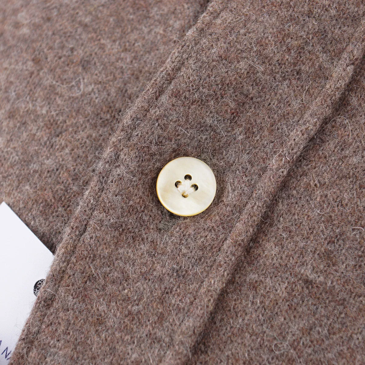 Sannino Brushed Flannel Wool Shirt
