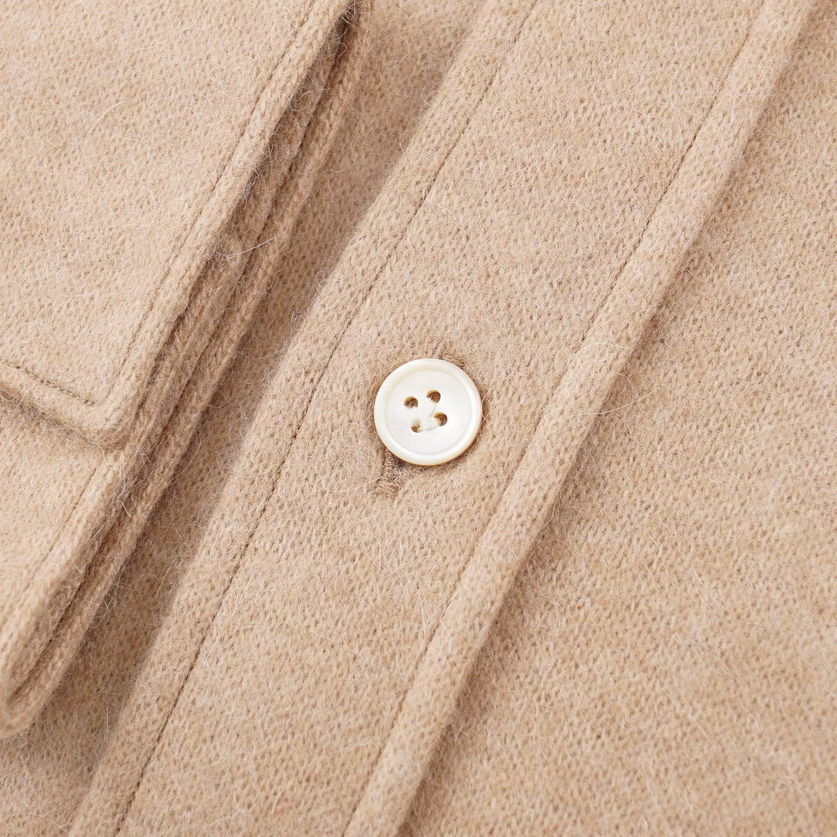 Sannino Soft Jersey Flannel Wool Shirt