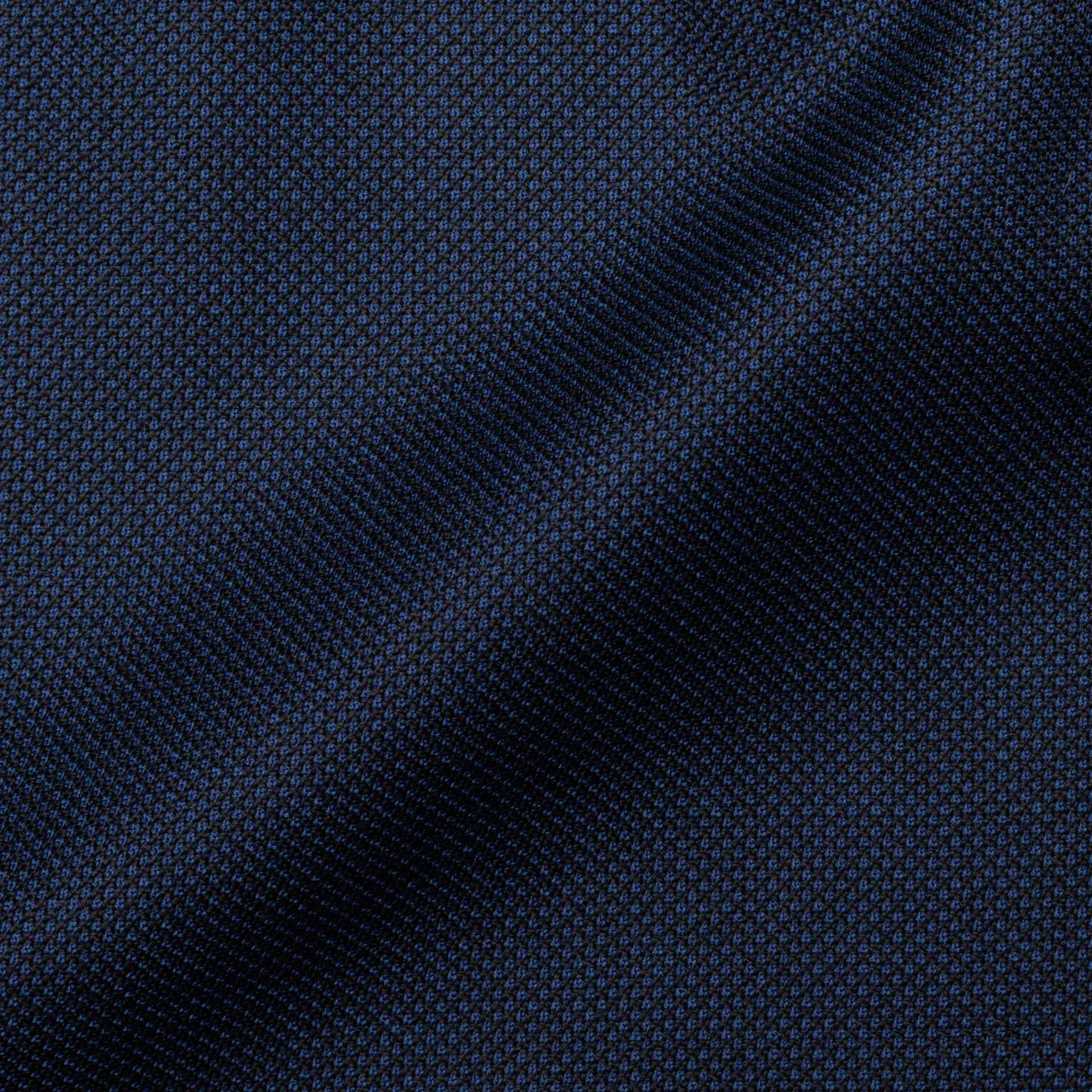 SARTORIA CHIAIA Bespoke Handmade Blue CERRUTI Wool Super 130's Jacket EU 46 US 36 Long