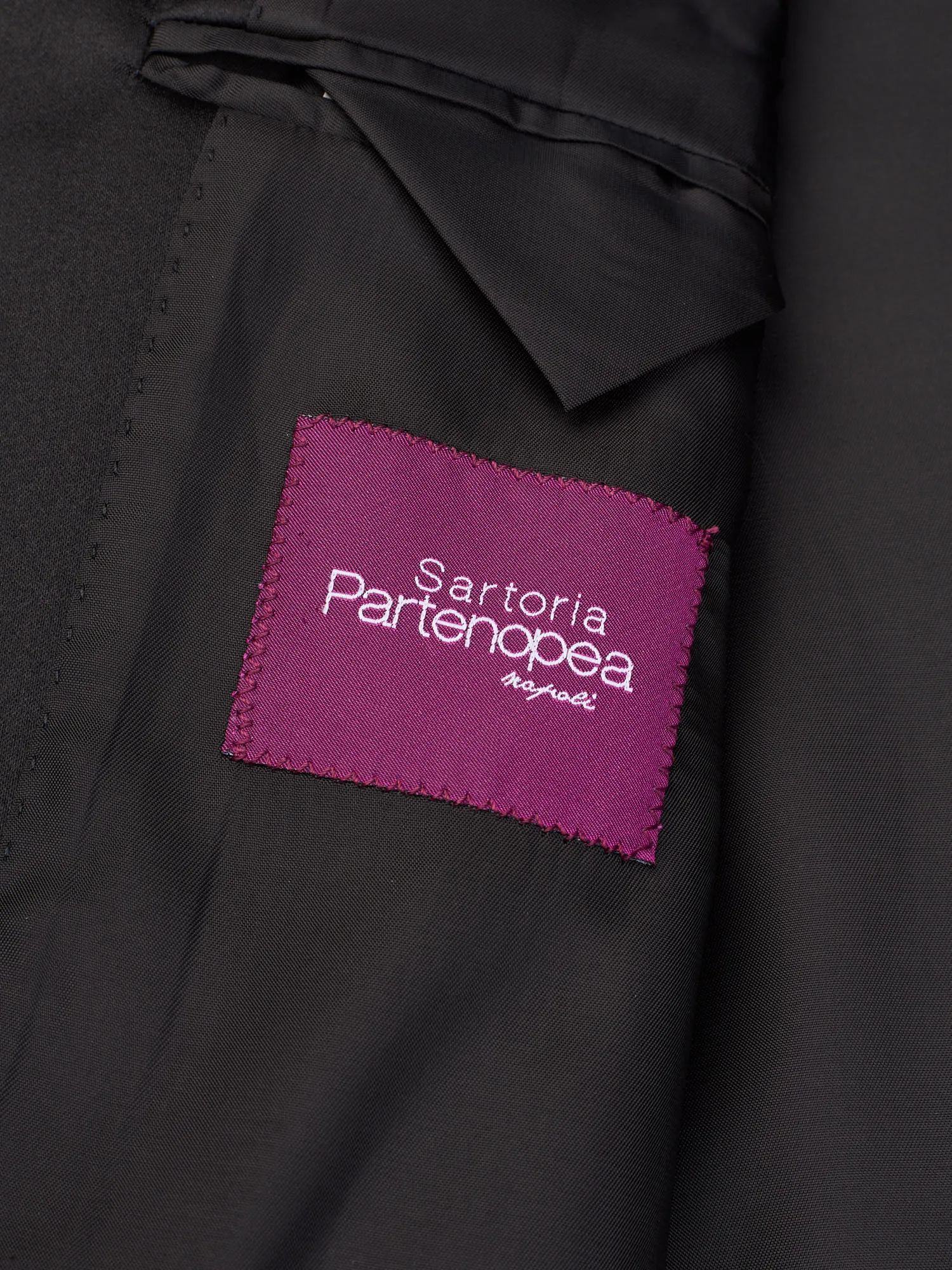 SARTORIA PARTENOPEA Black Velvet Dinner Jacket EU 50 NEW US 40 Current Model