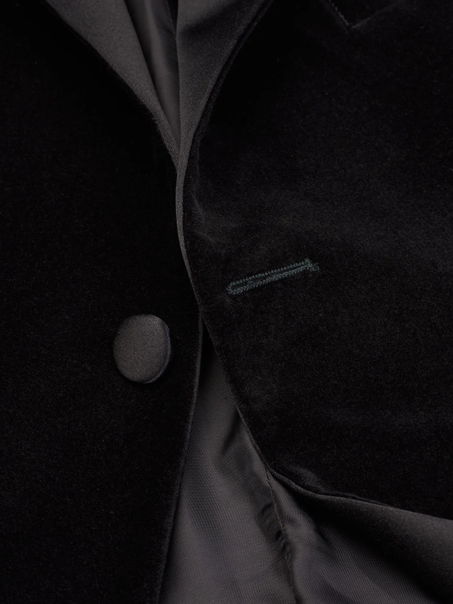 SARTORIA PARTENOPEA Black Velvet Dinner Jacket EU 50 NEW US 40 Current Model
