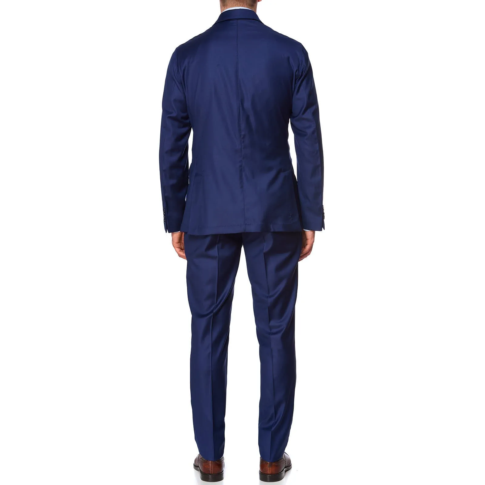 SARTORIA PARTENOPEA Blue 170's Loro Piana Wool-Cashmere Wish DB Suit Current