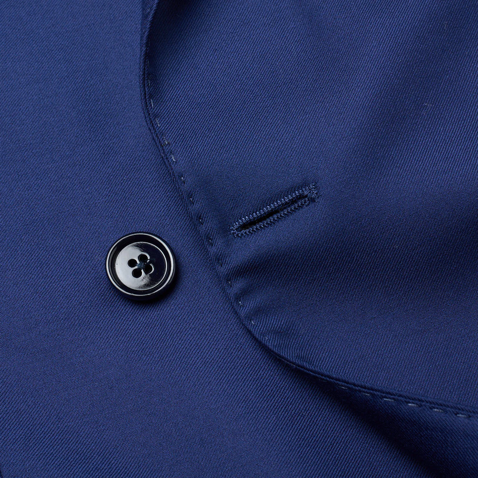 SARTORIA PARTENOPEA Blue 170's Loro Piana Wool-Cashmere Wish DB Suit Current