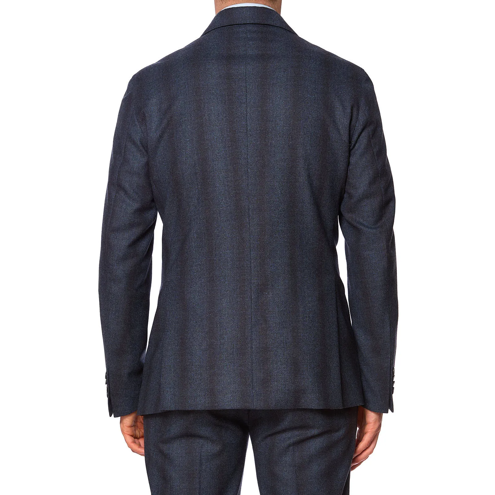 SARTORIA PARTENOPEA Blue-Gray Stretch Flannel Suit EU 50 NEW US 40 Current Model