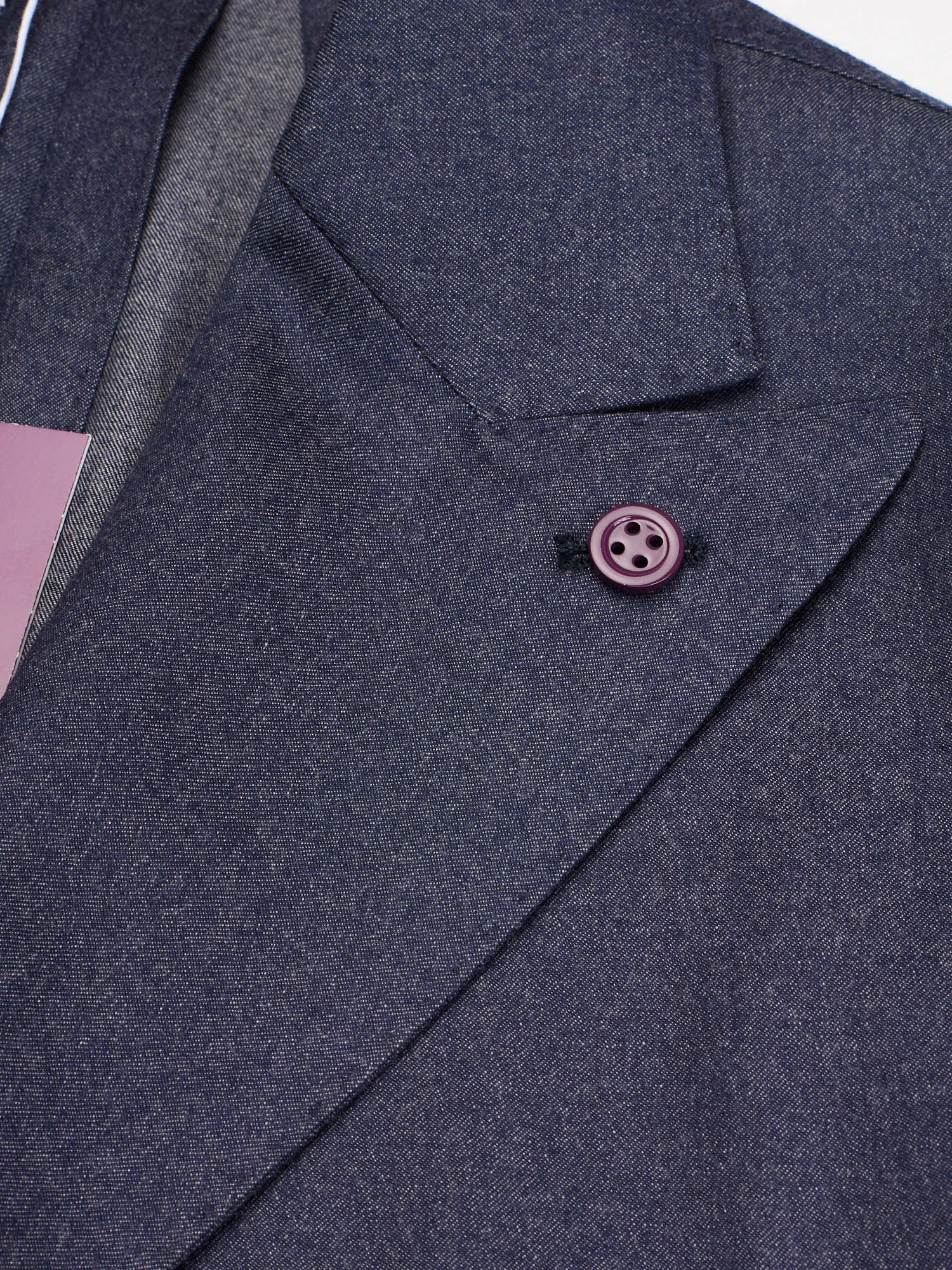 SARTORIA PARTENOPEA Blue Wool Jacket Blazer EU 50 NEW US 40 Current Model