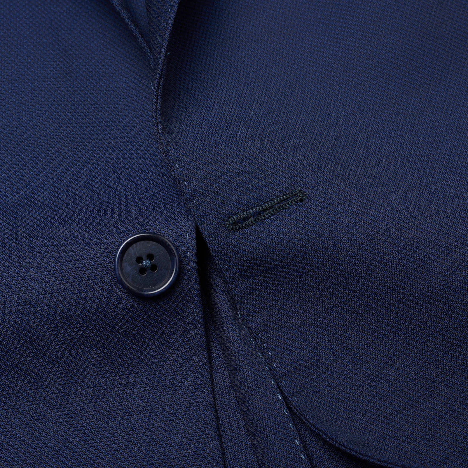 SARTORIA PARTENOPEA Blue Wool Super 120's Jacket US 46 NEW EU 56 Current