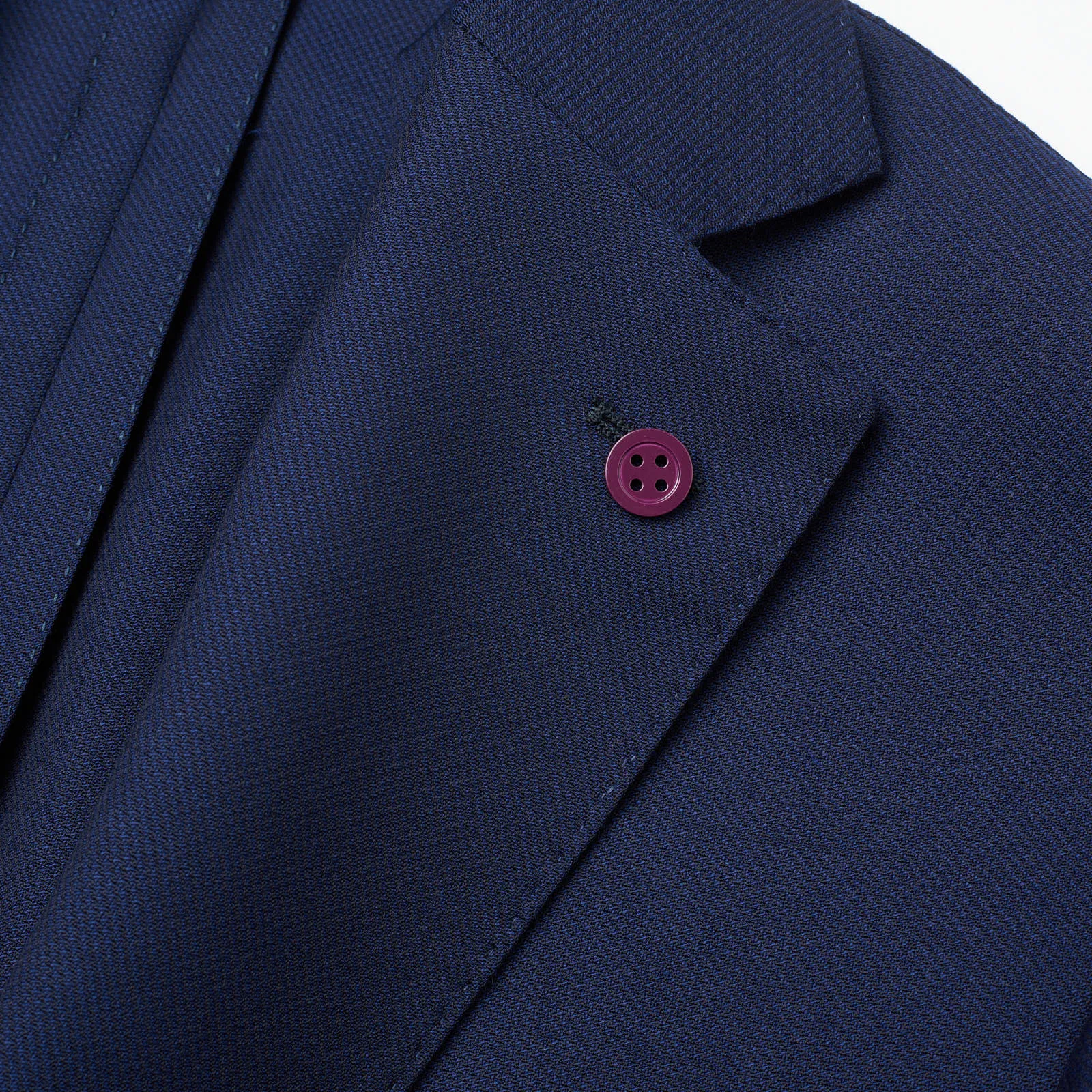 SARTORIA PARTENOPEA Blue Wool Super 120's Jacket US 46 NEW EU 56 Current