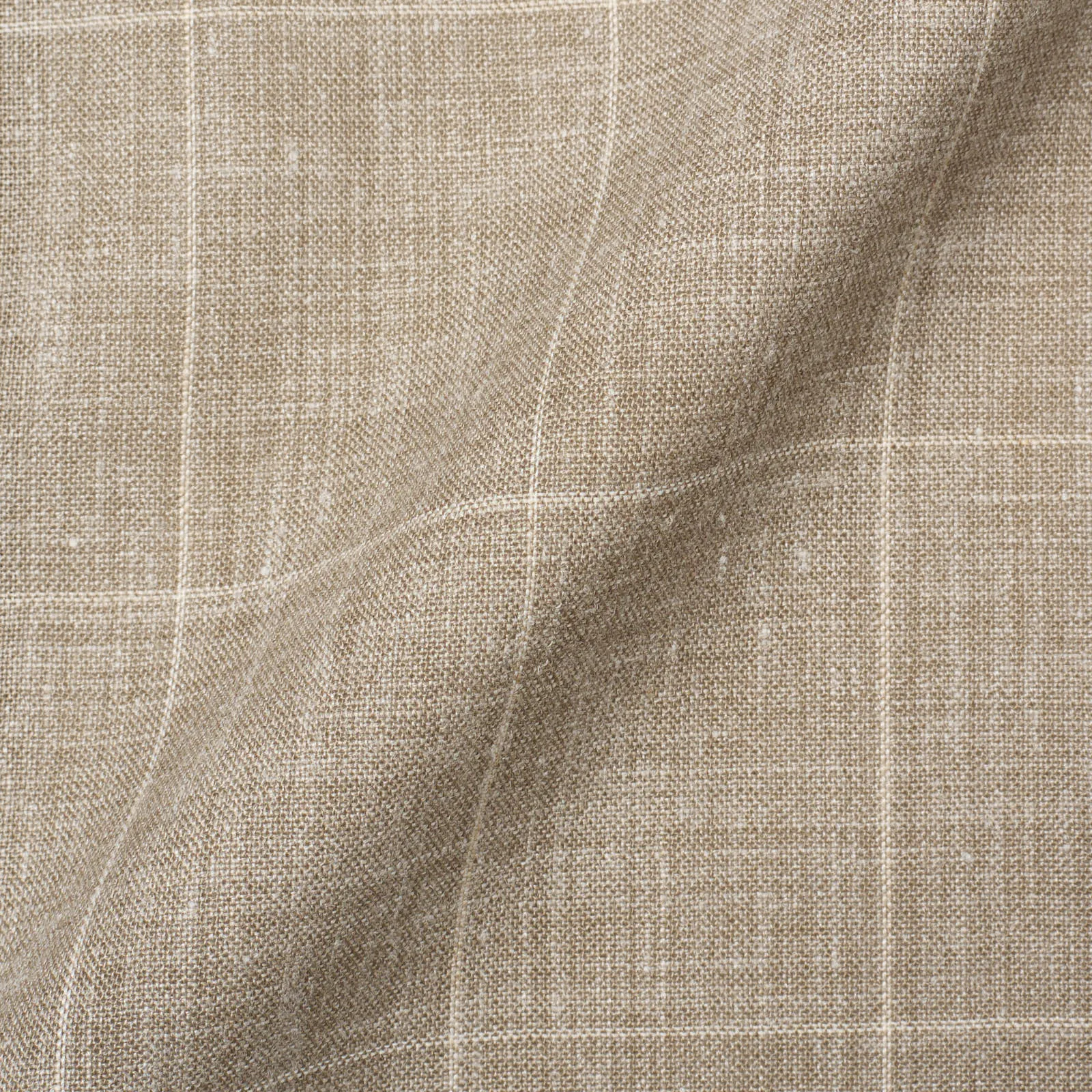 SARTORIA PARTENOPEA for DRINKWATER'S Gray Windowpane Linen Jacket NEW Current Model