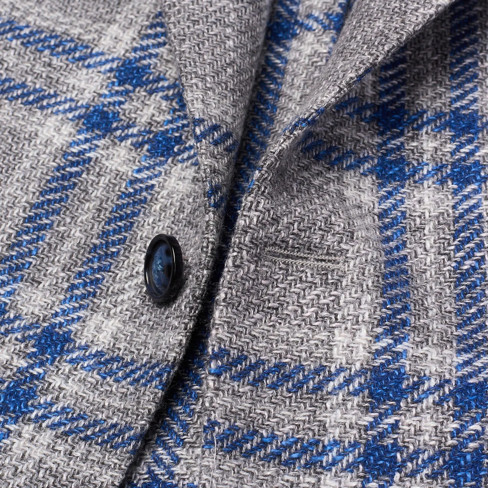 SARTORIA PARTENOPEA Gray Carlo Barbera Wool-Silk Jacket EU 50 NEW US 40 Current Model