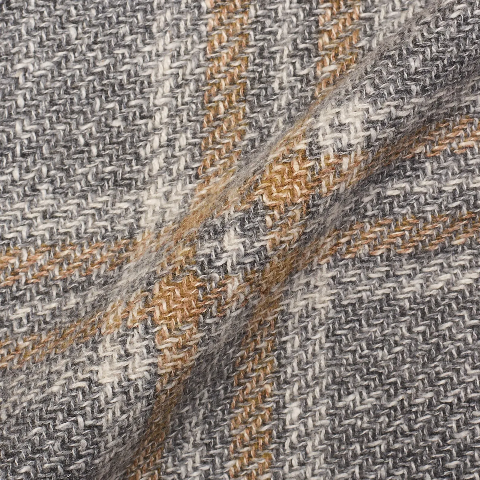 SARTORIA PARTENOPEA Gray Plaid Wool-Silk Jacket EU 50 NEW US 40 Current Model