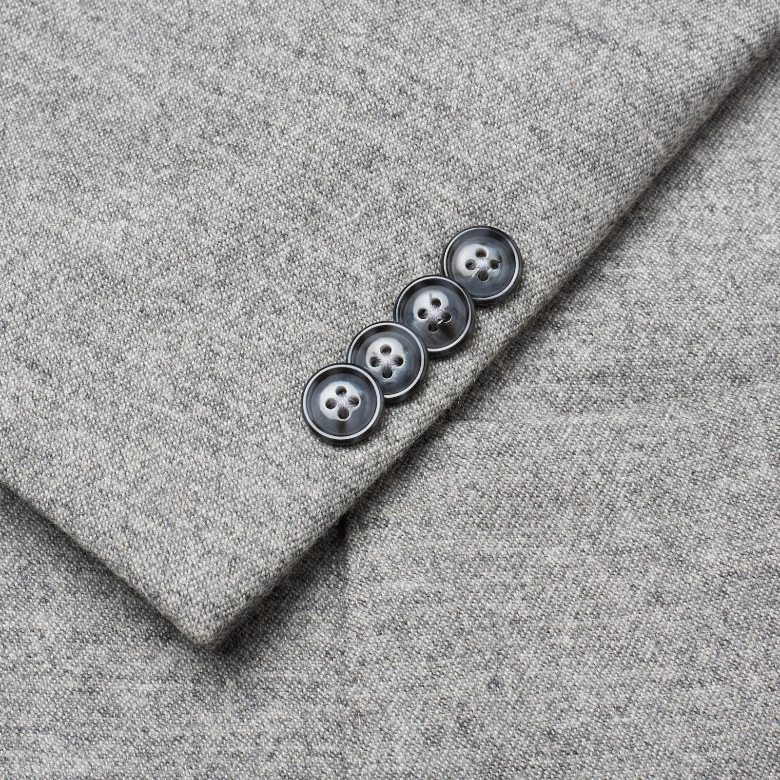 SARTORIA PARTENOPEA Gray Wool-Cashmere Unlined Jacket NEW Current Model