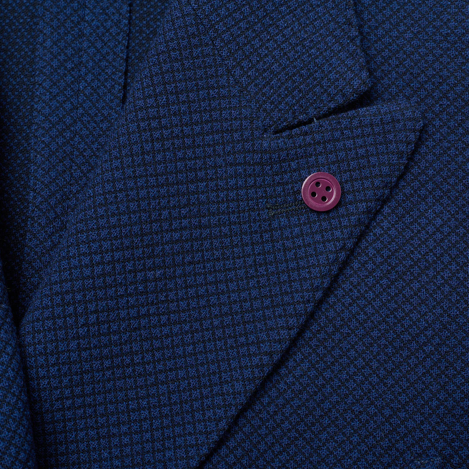 SARTORIA PARTENOPEA GUABELLO Blue Wool DB Jacket NEW Current Model