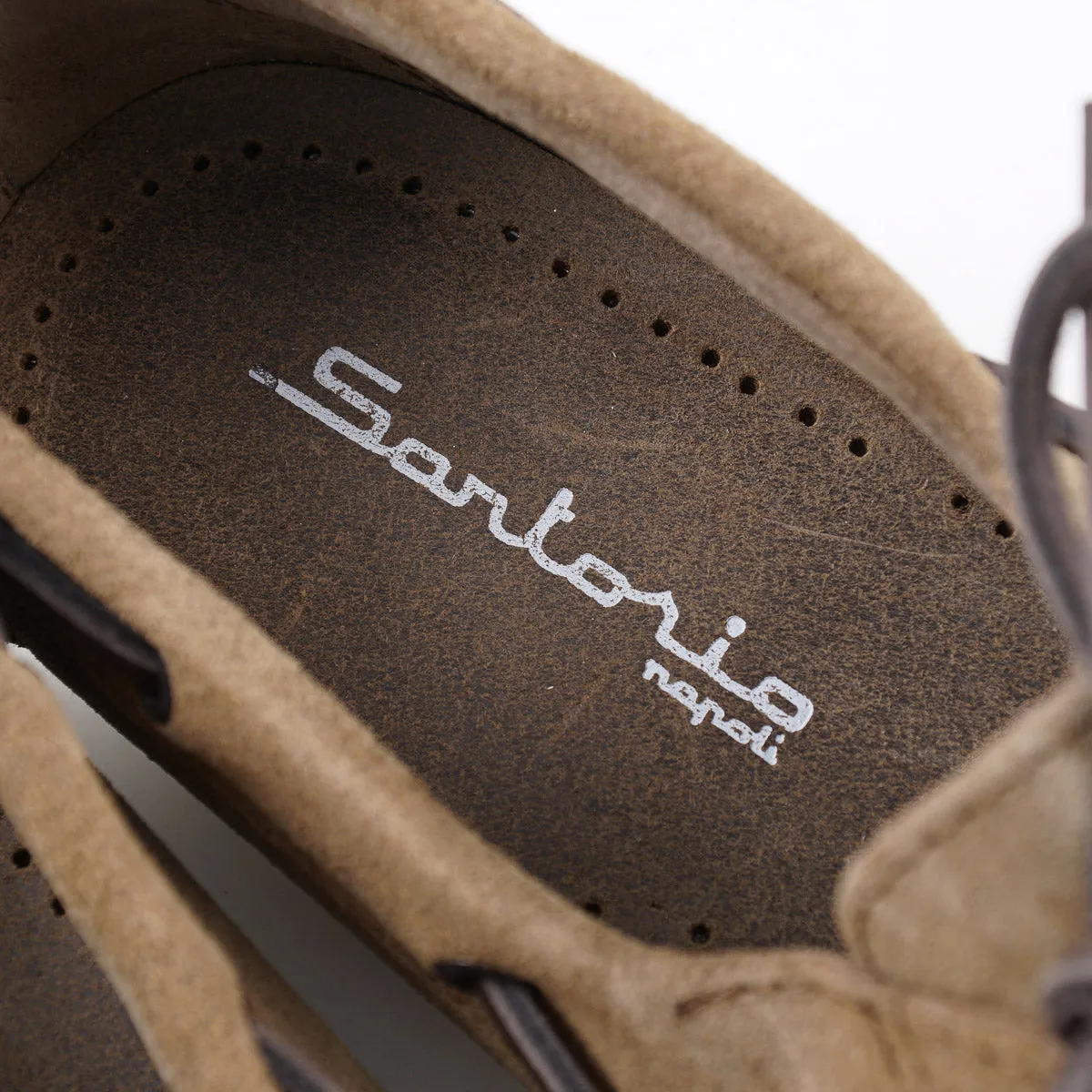 Sartorio Calf Suede Boat Shoes