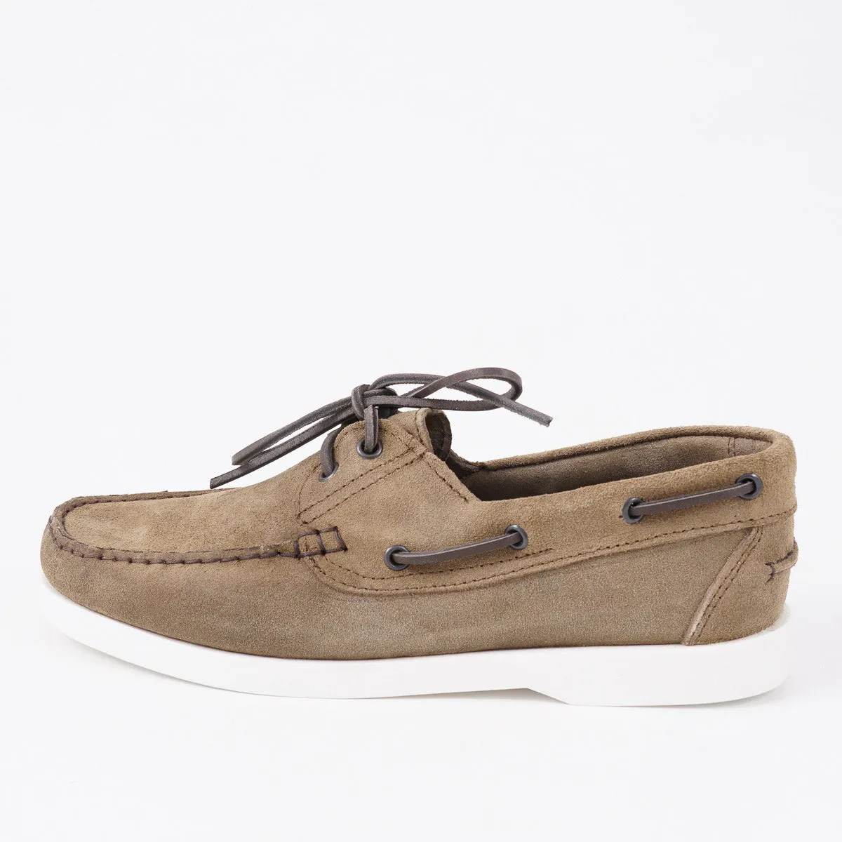 Sartorio Calf Suede Boat Shoes