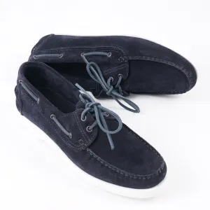 Sartorio Calf Suede Boat Shoes