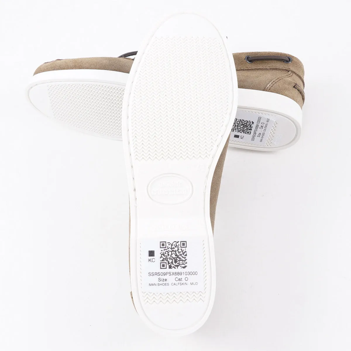 Sartorio Calf Suede Boat Shoes