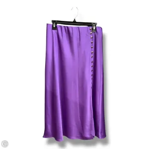 Skirt Maxi By Ann Taylor In Purple. Size: M