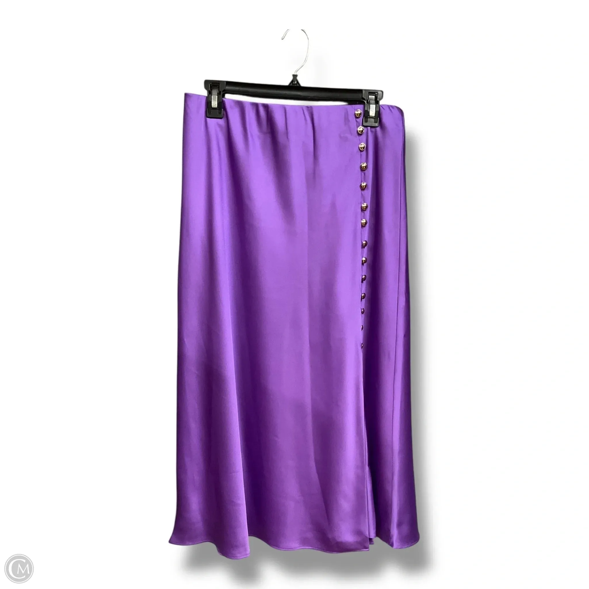 Skirt Maxi By Ann Taylor In Purple. Size: M