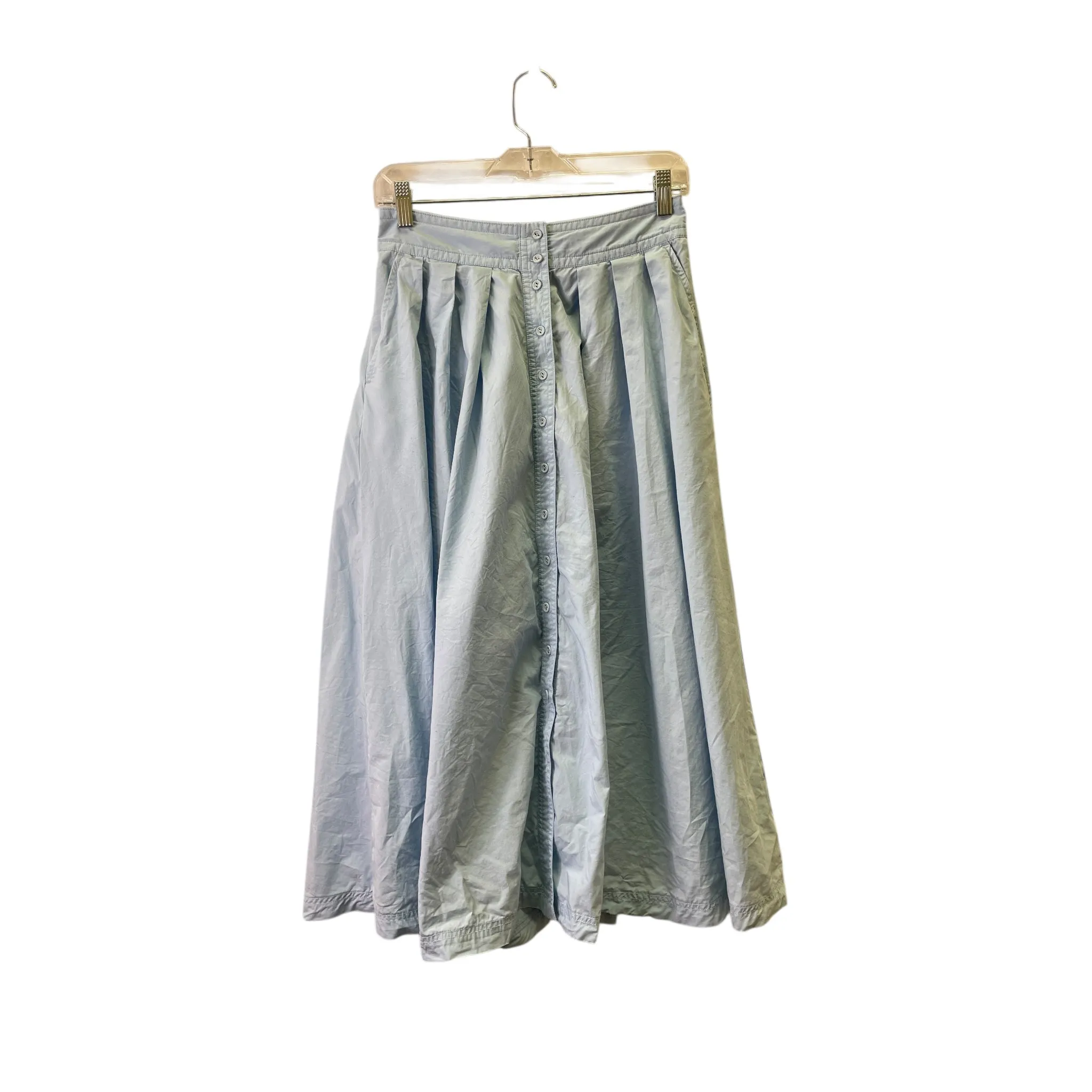Skirt Maxi By Banana Republic In Blue. Size:4